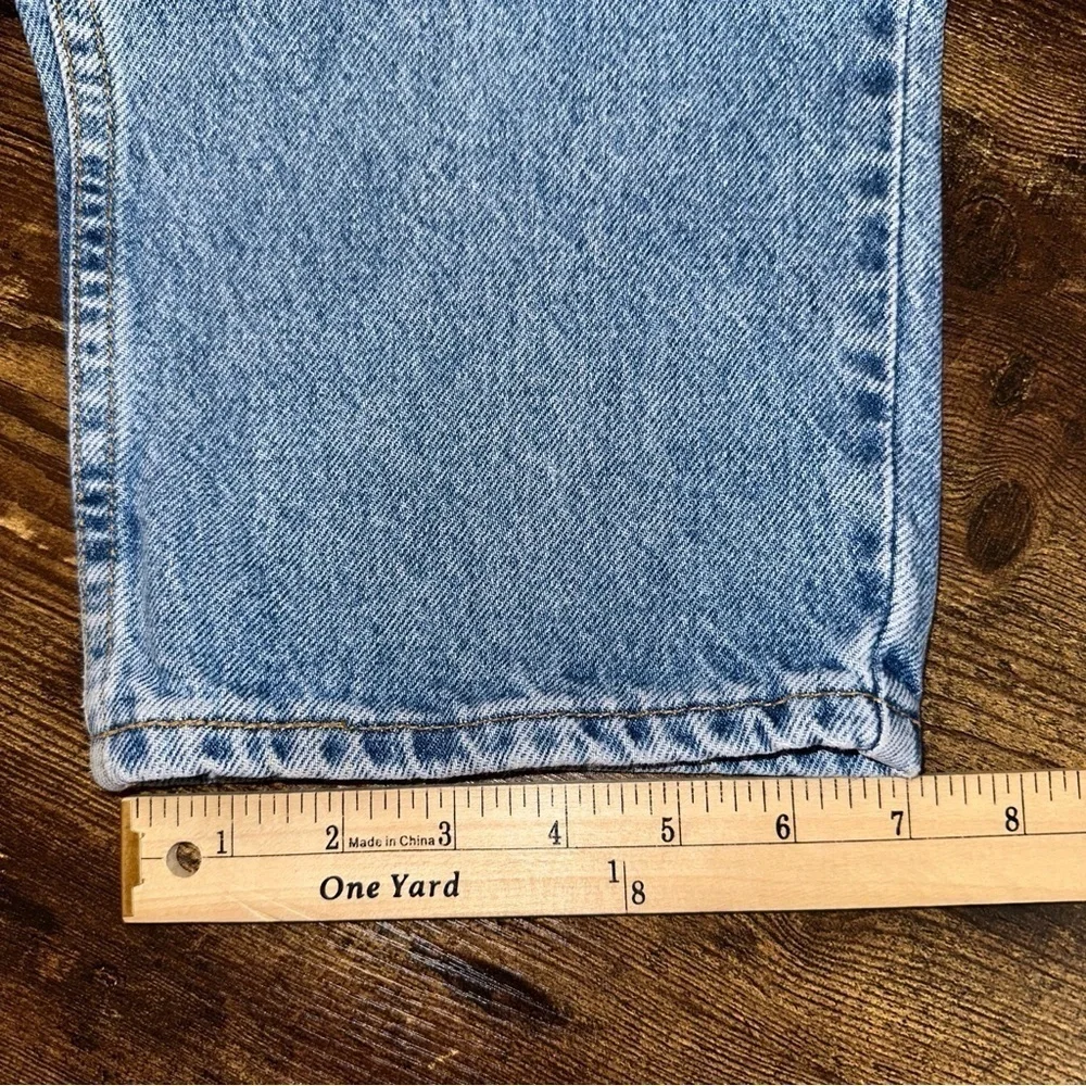 Vintage 90s Levi's 550 Jeans Mens 40x32 Blue Relaxed Fit Orange Tab Tapered Leg
